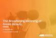 The Broadening Meaning of Green Beauty€¦ · green beauty. Channel shifts The strong rise of niche and green beauty products is enabled by distribution landscape shifts, which enables