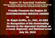Region IX Appraisal Institutesc-ai.org/wp-content/uploads/2015/08/GRIFFIN... · Institute MAI designation and the Appraisal Institute AI-GRS designation. His business background includes
