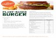 Please contact us with any questions/queries – email: USA ... · Burger Energy kcal 270 Total Fat 17g Of Which Saturates 5g Trans Fat 0g Cholesterol omg Sodium 620mg Total Carbohydrates