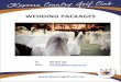WEDDING PACKAGES - Yellowpages.com€¦ · Wedding packages at Keperra Country Golf Club can include; Pre dinner hot and cold canapés Complimentary glass of champagne on arrival