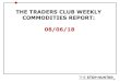 THE TRADERS CLUB WEEKLY COMMODITIES REPORT: 08/06/18€¦ · Commodities To Watch: The below trend direction analysis is based on an assessment of the daily technicals. Use more detailed