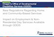 HCBS and Impact on Employment and Non-Residential Day ......services, attendant care in an employment setting, and some other services that are ancillary to employment services. Note: