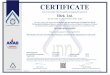 CERTIFICATE - nisteceltek.com€¦ · CERTIFICATE This is to certify that the quality management system of Eltek Ltd. QA, 20 Gallis St. ,Petach-Tikva 49101, Israel Has beenauditedand