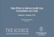 Addressing Health Care Industry Consolidation and Costs · 8/19/2020  · Gudiksen, Trends and Approaches to Health Care Industry Consolidation, August 19, 2020. Use of Litigation