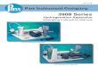 3900 Series - Chemistry€¦ · 3900 Series Hydrogenation Apparatus 4 Parr Instrument Company ENVIRONMENTAL CONDITIONS This apparatus is to be used indoors. Operating: 10ºC to 40ºC;