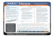 MEC News€¦ · MEC NEWS: October 2015 Page 2 1. Select “Employee of Staff”. 2. Enter the staff’s name in the “Recipient” name field. 3. Select the “Representative or