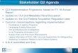 Stakeholder Q2 Agenda - CUI Program Blog...– Legacy Information (FOUO, SBU, etc) and Expectations for Safeguarding – Assessing Compliance Related to Non-Federal Systems Q & A (submitted