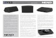 Point Source Speaker Data Sheet · Point Source Speaker Data Sheet. nexo-sa.com NEXO is one of the world's leading sound reinforcement loudspeaker manufacturers. Founded in 1979,