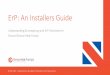 ErP: An Installers Guide - Kensa Heat Pumps...What are ErP’sgoals? •ErP is part of EU Regulations that set out to drastically lower our carbon emissions and energy consumption,