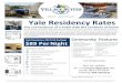 Hotel ~ Apartments Yale Residency Rates€¦ · Hotel ~ Apartments Yale Residency Rates ... housewares, cable with premium channels, wifi internet, complimentary local calls, shuttle