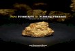 New Frontiers in Mining Finance - PearTree Canada · roundtable was titled “New Frontiers in Mining Finance” and moderated by Northern Miner publisher Anthony Vaccaro. Some of