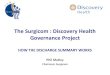 The Proposed Surgicom : Discovery Health Governance Pilot ...€¦ · Family history Genetic information Health record Family history Wellness data Genetic information Electronic