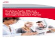 Enabling Agile, Efficient and Reliable Global HCM Through ... Enabling Agile, Efficient and Reliable