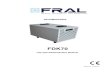 Fral FDK70 - Aerus Health DirectM.FDK70-04 UK Manual 25/09/2017 LIMITED WARRANTY (FRAL FDK54, FDK70 AND FDK100 MODELS) Customer should not repackage and ship the Fral FKD 54, …
