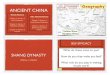 Ancient China lecture - State College Area School District...ANCIENT CHINA World History Chapter 3, Section 3 Early Civilizations Chapter 4, Section 4 Philosophy & Religion Chapter