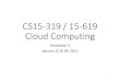 CS15-319 / 15-619 Cloud Computingmsakr/15619-s15/recitations/Recitation03.… · •Java v.s. Python v.s. Bash v.s. others •Dataset size: ~70 MB •Filtering •Filtering Complexity