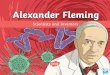 Alexander Fleming · 2020. 5. 18. · Alexander Fleming Alexander Fleming was a Scottish scientist who made an important breakthrough in the treatment of illnesses caused by bacteria