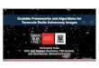 Scalable Frameworks & Algorithms for Terascale Radio ... Christopher Fluke, Amr Hassan, David Barnes