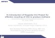4) Introduction of Nagaoka CCU Project for effective recycling of … · 2020. 7. 1. · 4) Introduction of Nagaoka CCU Project for effective recycling of CO2 to produce methane 19,