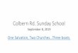 Colbern Rd. Sunday School - RestoredGospel.comrestoredgospel.com/CLASSNOTES/COLBERN/Colbern...•The First Crusade officially commenced on August 15, 1096 (Av 24, AM 4856), killing