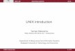 Operációs rendszerek - UNIX fájlrendszerekOperációs rendszerek - UNIX fájlrendszerek Author: Mészáros Tamás Created Date: 4/26/2015 12:04:12 PM 