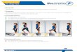 Picture Card - EUROPEAN FITNESS BADGE | EFB · Picture Card 122 Standing up with one leg. Test profile 1 Instructions 122: Standing up with one leg Instruction comments – Before