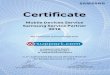 SAMSUNG Certificate Mobile Devices Service Samsung Service … · 2020. 7. 23. · SAMSUNG Certificate Mobile Devices Service Samsung Service Partner 2018 We herewith acknowledge