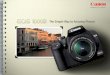 Canon...The Simple Way to Amazing Photos! «-s 18-55mm . g tell." ... With the EOS 1000D, we've made photography a whole lot simpler. By adopting a more user-friendly design and a