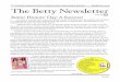 The Betty Newslettermatthews/BETTY 8.pdf · 2008. 7. 21. · PAGE 1 Junior Honors’ Day: A Success! The Betty Newsletter Issue #8 As some of you may know, last week SAFCS and the