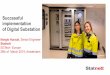 2. SGTech Europe 2019 - Substation - Nargis Hurzuk, Statnett · Statnett digitalisations plan One green field substation in Oslo area for 420KV GIS and one brownfield refurbishmentAIS