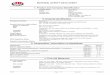 MATERIAL SAFETY DATA SHEET - HD Supply · Silica-crystalline, quartz 14808-60-7 Batch 12, published December 26, 2009 Canada - WHMIS - Ingredient Disclosure List Silica, amorphous,