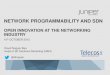 NETWORK PROGRAMMABILITY AND SDN · NETWORK PROGRAMMABILITY AND SDN OPEN INNOVATION AT THE NETWORKING INDUSTRY 10th OCTOBER 2012 ... Network Platform Extensible Development Kit With