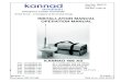 INSTALLATION MANUAL OPERATION MANUAL · KANNAD 406 AS PAGE 5 AUG 30/2012 3. Design features A. General KANNAD 406 AS is a survival ELT intended to be removed from the aircraft and