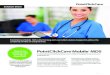 Mobile - PointClickCare...Mobile MDS PointClickCare Mobile MDS is the first long-term care tablet solution designed to address the complexity of MDS 3.0 using the iPad. Solution Sheet