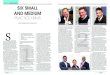 INFLUENCE SMP PROFILES SIX SMALL AND MEDIUM · • tax and company secretarial compliance, Firms that successfully provide unique or out of the ordinary offerings • Firms that have