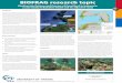 BIOFRAG research topic - Universiteit Twente · For more information: For meinfFnatf:BcFfkgoeBfcnurBtcrtnocdntokeRnfsutkhoeBfc Background: Indonesia is an archipelagic country that