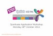 Sportivate Application Workshop Monday 28th October 2013admin.the-blackcountry.co.uk/Upload/Sportivate/Sportivate Presentat… · • 2.08% (3/6 ranked in W. Mids, 21/49 ranked in