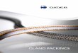 Gland Packings...papermills. CHARACTERISTICS Braided packing made of PTFE/graphite yarn - an equivalent for DIMERPACK 5400. v (m/s) t ( C) pH value p (bar)-600 2-100 C / +280 C 0 -
