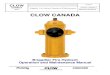 CLOW CANADA...19 pumper nozzle cap 65 operating nut "o" rings 20 pumper nozzle 66 lower valve plate 22 pumper nozzle pin 67 lockwasher (1 1/8") 24 intersection bolts & nuts 68 lower