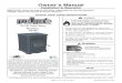 Owner’s Manual Pellet Stove Manual.pdf1 7086-171D • July 10, 2014 This heater meets the U.S. Environmental Protection Agency’s emission limits for wood heaters sold after July
