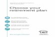 Department of Retirement Systems Plan Choice Booklet · prepare for and experience a successful retirement. We look forward to serving your retirement needs. Contents 90 days to choose