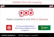 Mobile broadband and IPv6 in Slovenia · • Slovenian IPv6 summits (3rd coming next week) • Initial IPv6 consulting to members of platform • 6DEPLOY workshops – organizing