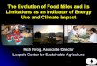 The Evolution of Food Miles and its Limitations as an ... · Food miles in industrial nations have . increased significantly in last 50 years. Import Share of Fresh Fruits and Vegetables