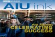V6 FALL 2015 AIU - American Intercontinental University · 2017. 7. 25. · Fall 2015 AIU INK 3 Letter From Leadership We recently concluded a wonderful summer of AIU’s annual commencement