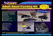 Adult Hand Casting Kit Easily capture STEP-BY-STEP … · 2020. 3. 25. · The World’s Finest Alginate for Making Molds from Life™ Adult Hand Casting Kit STEP-BY-STEP INSTRUCTIONS