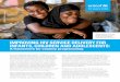 IMPROVING HIV SERVICE DELIVERY FOR INFANTS, CHILDREN … · PAEDIATRIC HIV ROGRAMME MANAGER The decision to utilize the framework to address paediatric HIV programming gaps will typically