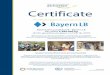 Certificate · Certificate for offsetting greenhouse gas emissions Bayerische Landesbank - Bayern LB has offset 3.389.000 kg of CO2 greenhouse gases on Feb 18, 2019 What does your