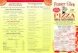 Get a 2nd Pizza for onlyfraserglenpizza.com/pizza/menu side 1.pdf · Match Pizza & Pasta! Made With Our Fresh Home Made Pizza Dough! Get a 2nd Pizza for only 9.50 12.50 14.50 Ask