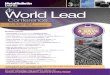 World Lead 4 - Metal Bulletinmetalbulletinstore.com/images/covers/4th World Lead... · 2012. 1. 25. · World Lead Conference 4 th Following the great success of last year’s event