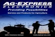 Providing Possibilities - Ag Express€¦ · Service and Products for Agriculture Providing Possibilities. 2 | Back to Table of Contents A Word from the Ag Express Electronics Team